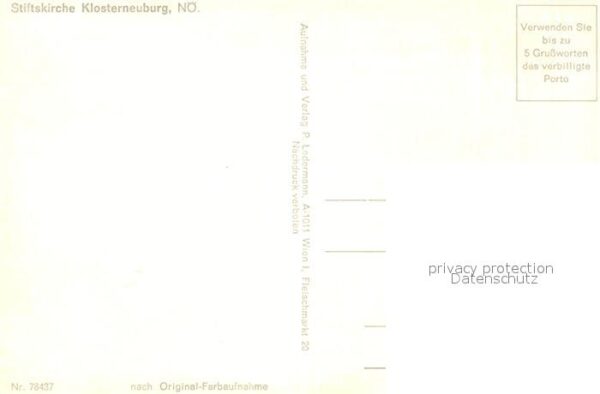 Klosterneuburg Stiftskirche innen – Bild 2