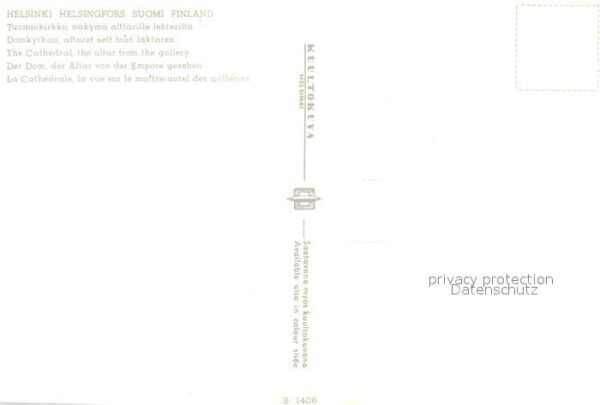 Helsinki Cathedral Altar – Bild 2