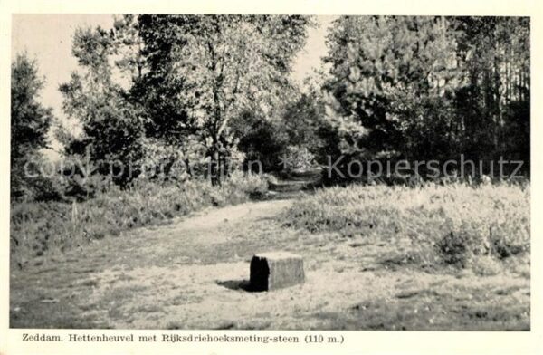 Zeddam Hettenheuvel met Rijksdriehoeksmeting-s