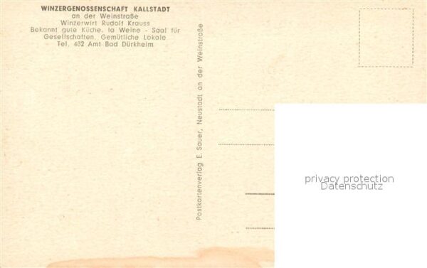 Kallstadt Rheinland-Pfalz Bismarckturm auf dem Peterskopf Kalkwer – Bild 2