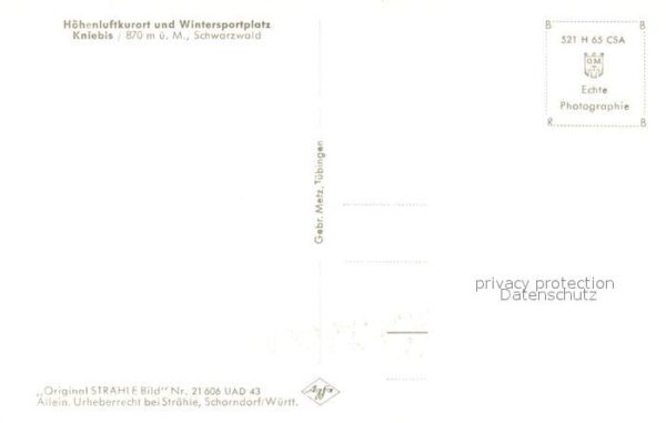 Kniebis Freudenstadt Fliegeraufnahme – Bild 2