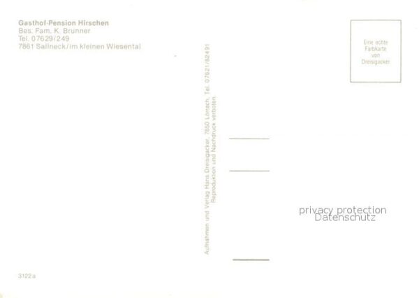 Sallneck Gasthaus Hotel Pension Hirschen – Bild 2