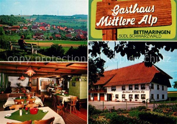 Bettmaringen Gasthaus Mittlere Alp