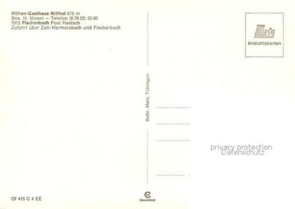 Fischerbach Gasthaus Nillhof – Bild 2