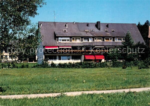 Hinterzarten Privatklinik Sanatorium Dr. Wangemann