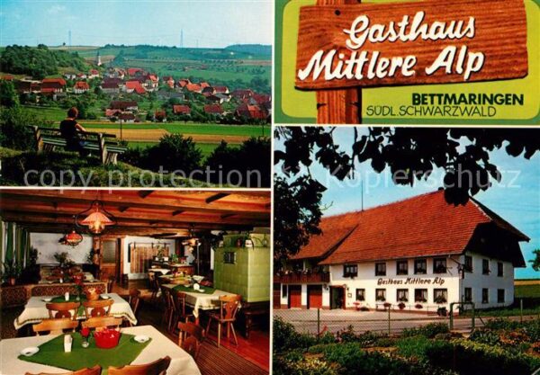 Bettmaringen Gasthaus Mittlere Alp