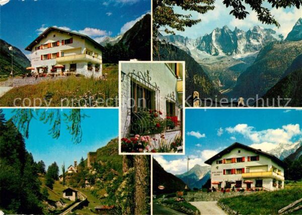 Bergell Hotel Pension Walther Stampa