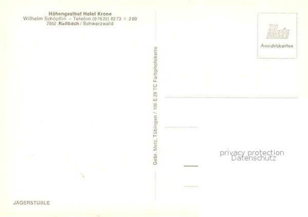 Raitbach Schopfheim Gasthaus Hotel Krone – Bild 2
