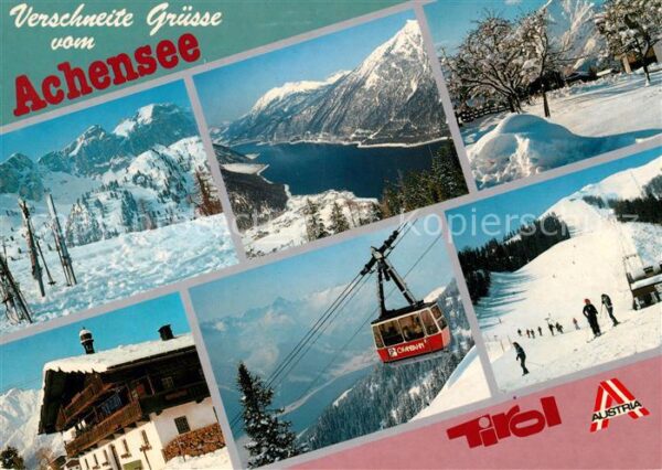 Achensee Skigebiet Seilbahn See