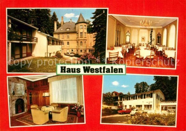 Bad Sachsa Harz Haus Westfalen Mütterkurheim