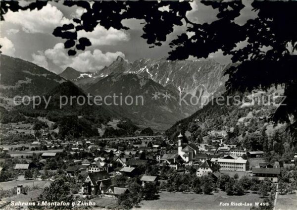 Schruns Vorarlberg gegen Zimba