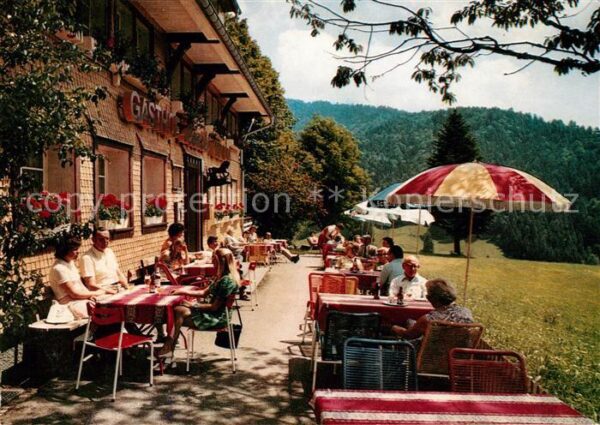 Todtmoos Gasthaus Rössle Pension Gartenterrasse