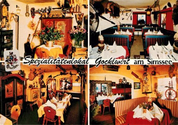 Stephanskirchen Simssee Spezialitätenrestaurant Gocklwirt