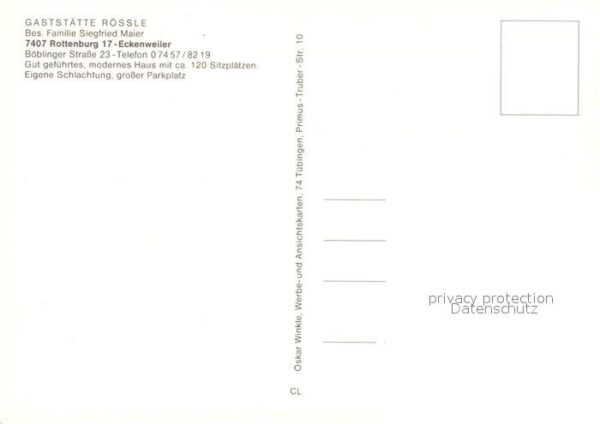 Rottenburg Neckar Restaurant Rössle – Bild 2