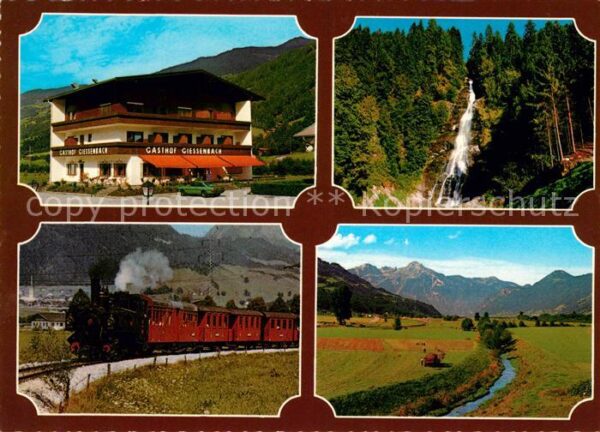 Fuegen Gasthaus Pension Giessenbach Eisenbahn