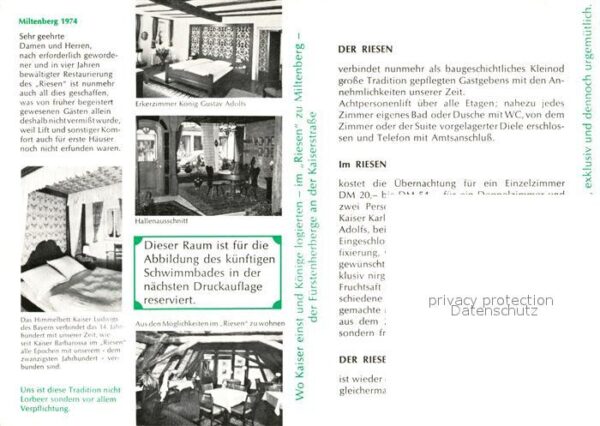 Miltenberg Main Hotel Riesen – Bild 2