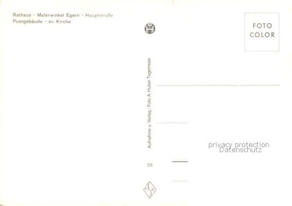 Rottach-Egern Am Tegernsee Rathaus Post – Bild 2