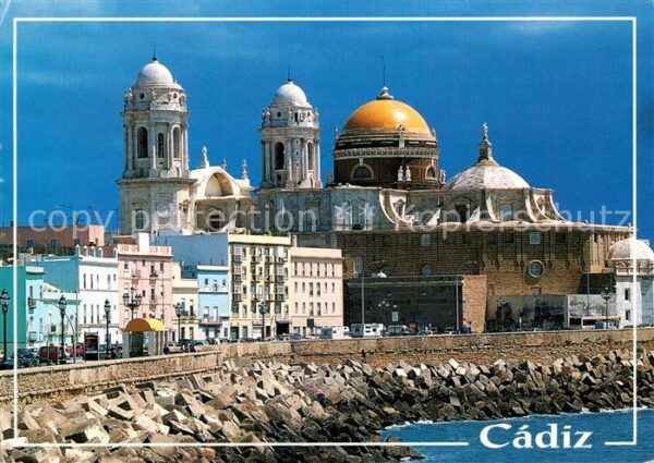 Cadiz Andalucia Kathedrale und Campo del Sur