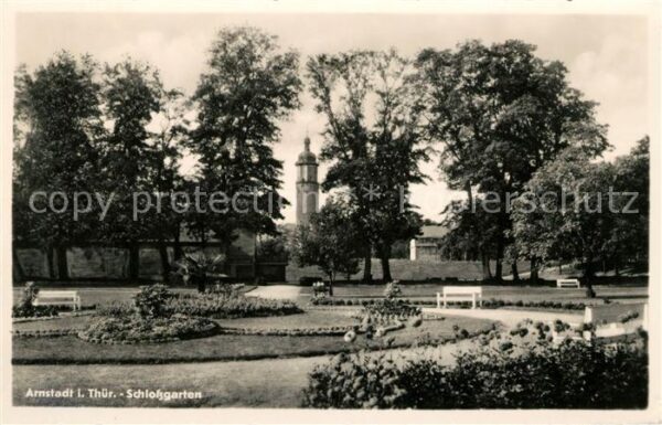 Arnstadt Ilm Schlossgarten