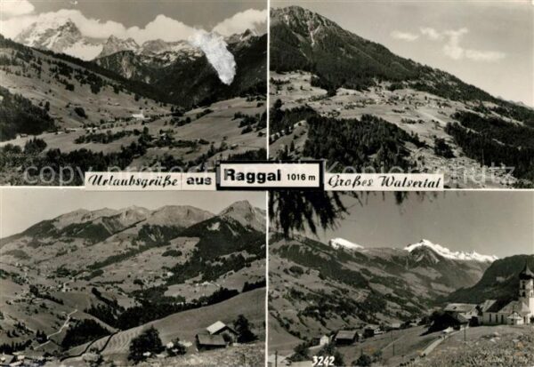 Raggal Grosses Walsertal Teilansichten