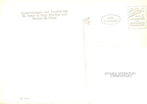 St Peter Klagenfurt Ausgrabungen von Teuernia in Holz mit K – Bild 2