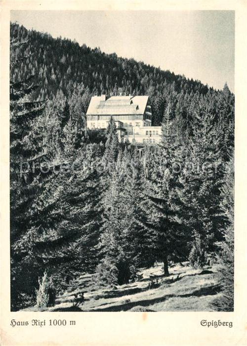 Spitzberg Boehmerwald Haus Rixi