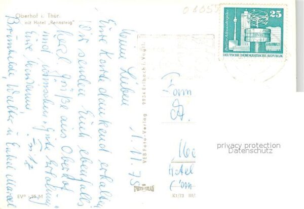 Oberhof Thueringen mit Hotel Rennsteig – Bild 2