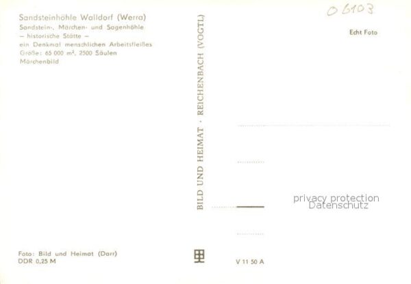 Walldorf Meiningen Sandstein Märchen und Sagenhöhle – Bild 2