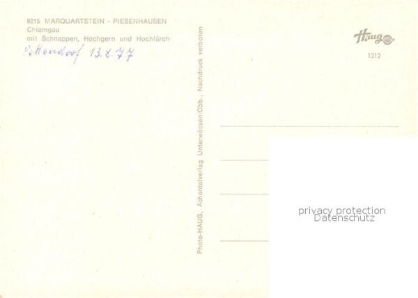 Marquartstein mit Schnappen Hochgern udn Hochlärch – Bild 2