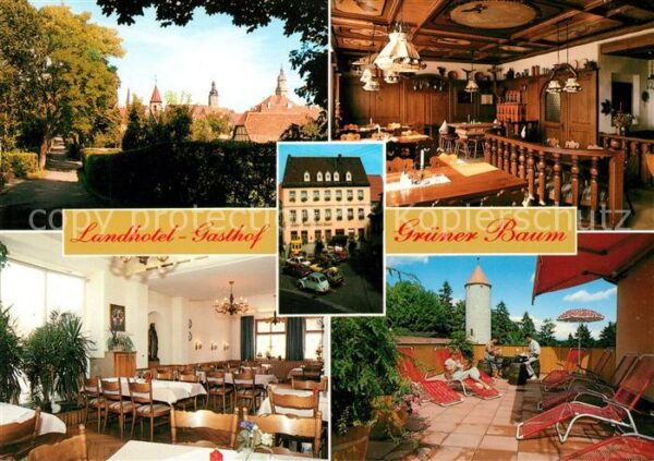Uffenheim Landhotel Gasthof Grüner Baum Bar Gasts