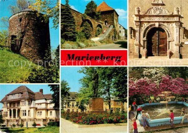 Marienberg Erzgebirge Roter Turm Heimatmuseum im Zschopauer T