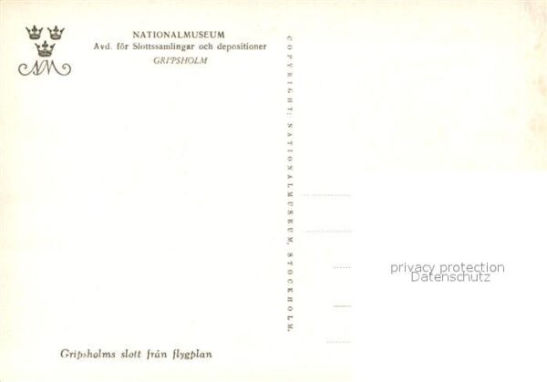 Gripsholms Nationalmuseum Fliegeraufnahme – Bild 2