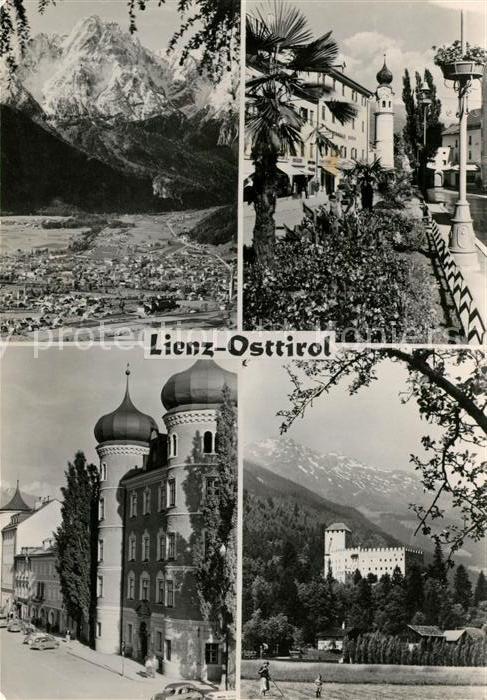 Lienz Tirol Dolomitenstadt Panorama Schloss