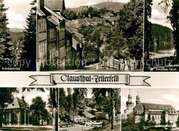 Clausthal-Zellerfeld Brockenblick Schalker Teich St Salvator