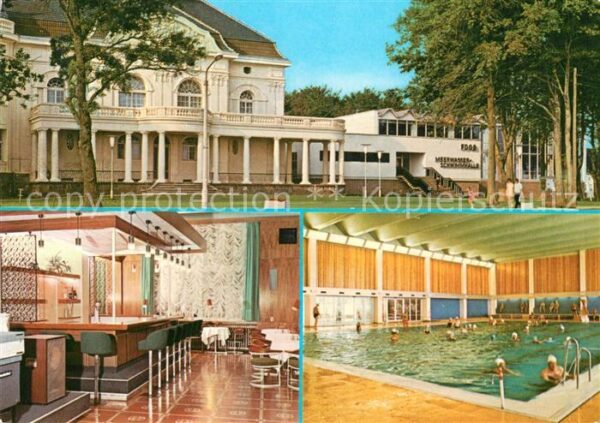 Kuehlungsborn Ostseebad Meerwasserschwimmhalle
