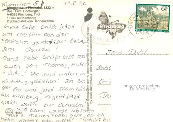 Kirchberg Tirol Almgasthaus Fleckheim Hahnenkamm – Bild 2