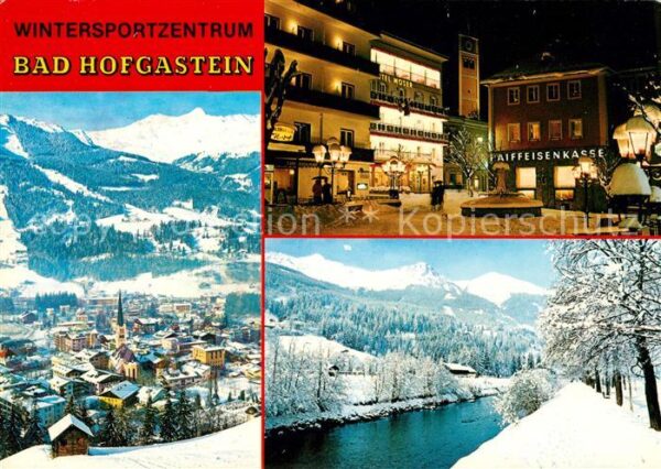 Hofgastein Bad Wintersportzentrum Achenpromenade