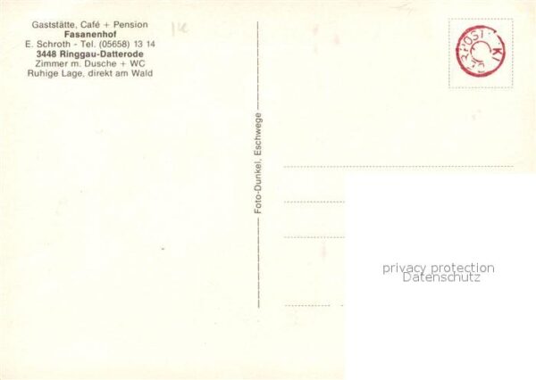 Ringgau Pension Fasanenhof – Bild 2