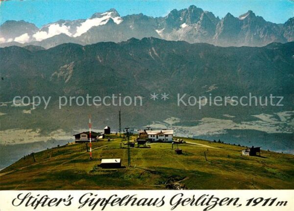 Gerlitzen Fliegeraufnahme Julischen Alpen