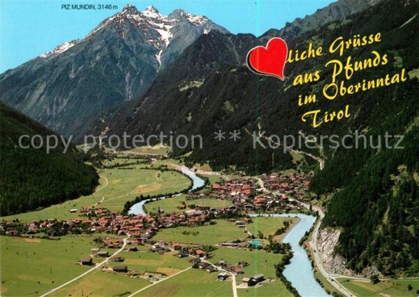 Pfunds Fliegeraufnahme Piz Mundin