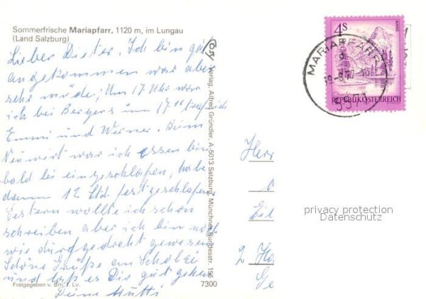 Mariapfarr Fliegeraufnahme Kirche Roteck – Bild 2