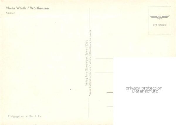 Maria Woerth Woerthersee Fliegeraufnahme Kirche – Bild 2