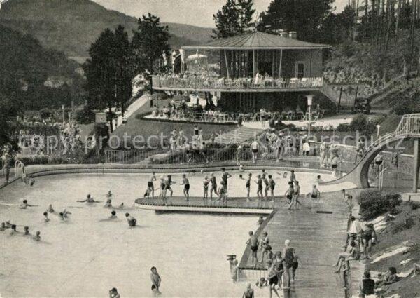 Kissingen Bad Terrassenschwimmbad Cafe