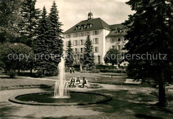 Brambach Bad Sanatorium Joliot Curie Haus