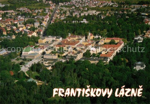 Frantiskovy Lazne Fliegeraufnahme