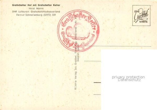 Grafschaft Sauerland Grafschafter Hof Grafschafter Keller – Bild 2