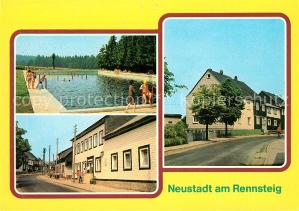 Neustadt Rennsteig Schwimmbad FDGB Erholungsheim Am Kammwe