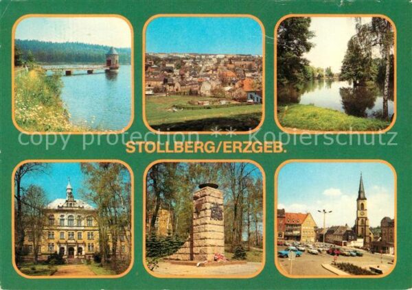 Stollberg Erzgebirge Walkteich Markt