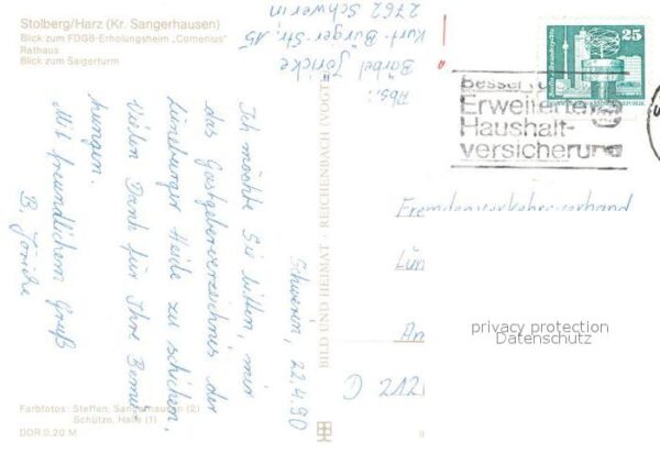 Stolberg Harz Rathaus Erholungsheim Saigerturm – Bild 2