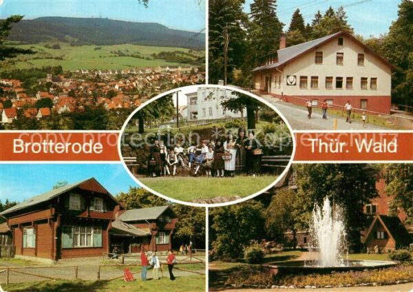 Brotterode Inselberg Waldgaststätte Dreiherrnstein